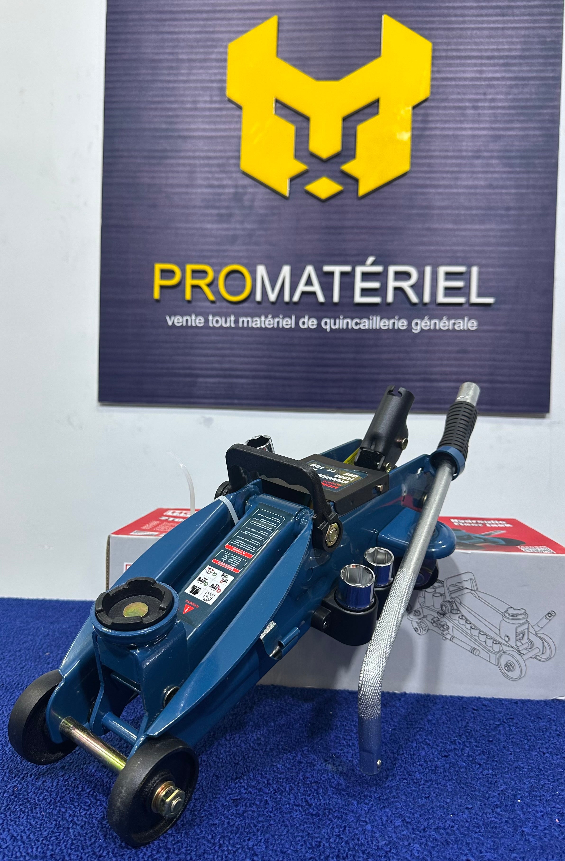 HONESTPRO - Cric hydraulique à chariot 2T YAS0870