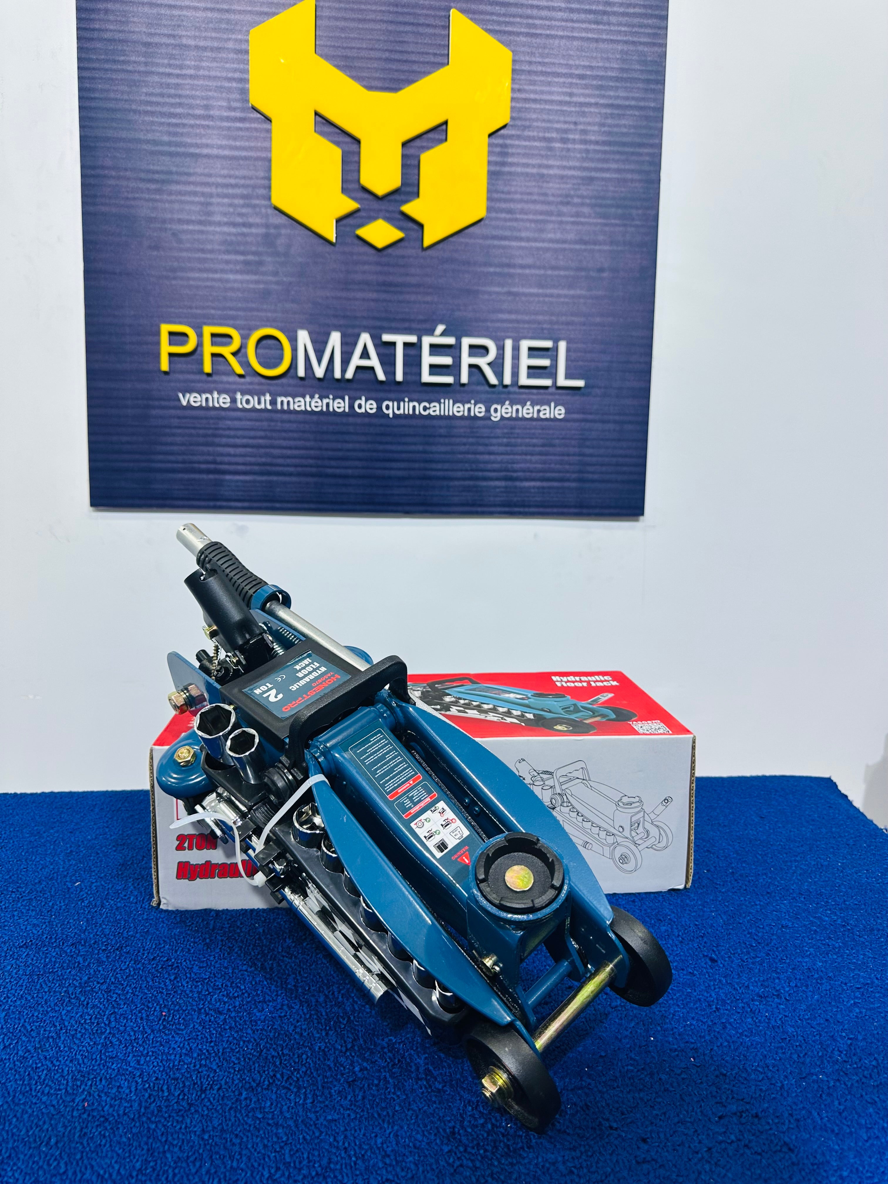 HONESTPRO - Cric hydraulique à chariot 2T YAS0870