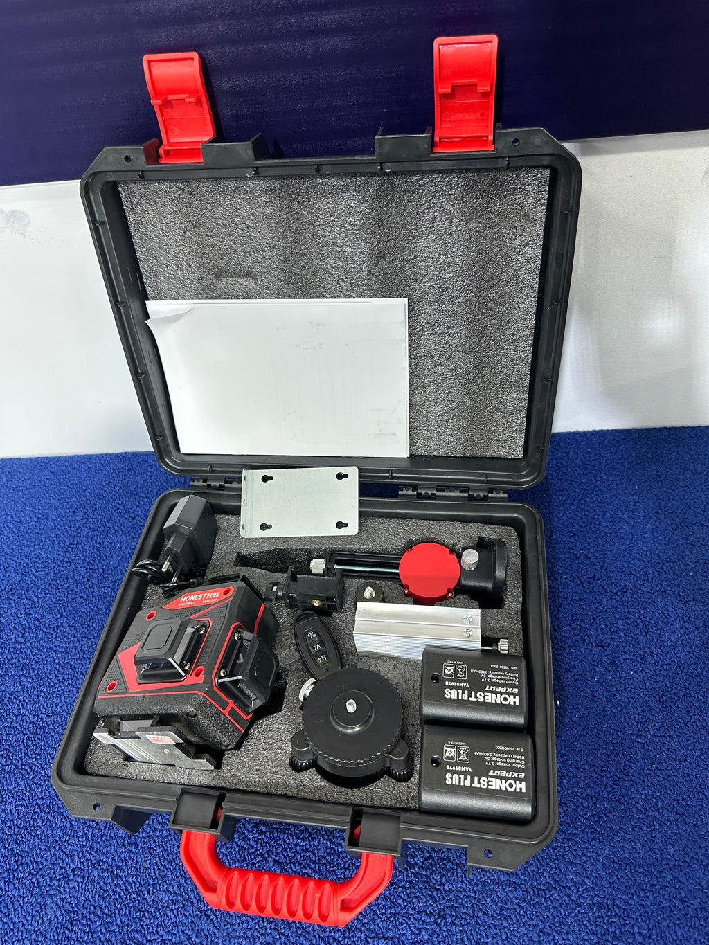 HONEST PLUS-Niveau laser 4D16 Lignes sans trépied YAM0197