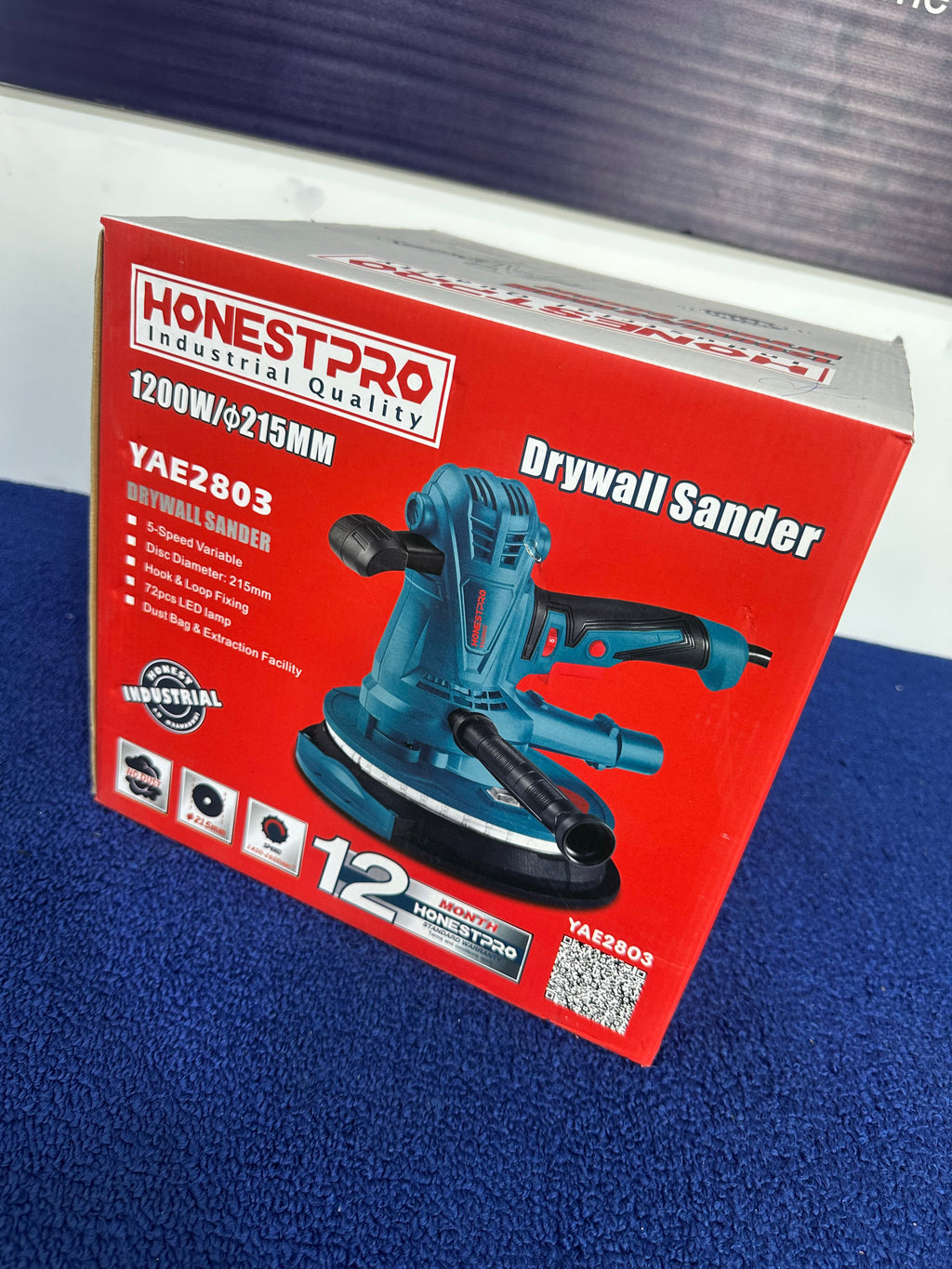 HONEST PRO-Ponceuse Rotative Orbital Murale 1200W 215mm YAE2803