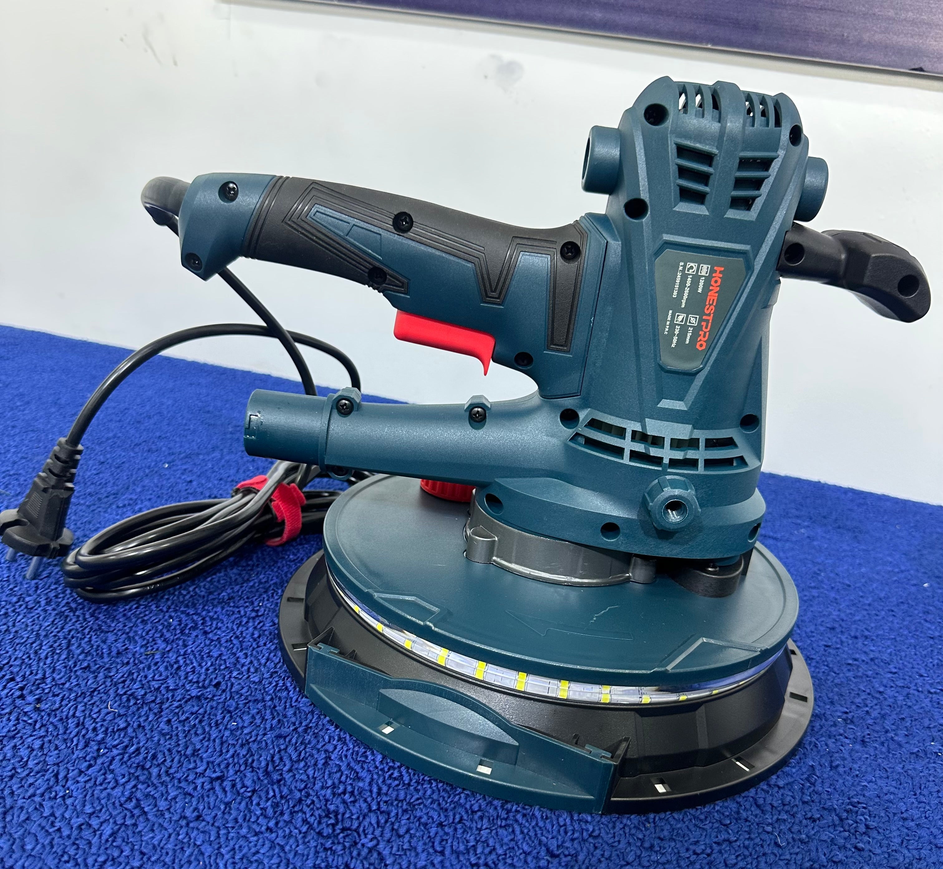 HONEST PRO-Ponceuse Rotative Orbital Murale 1200W 215mm YAE2803