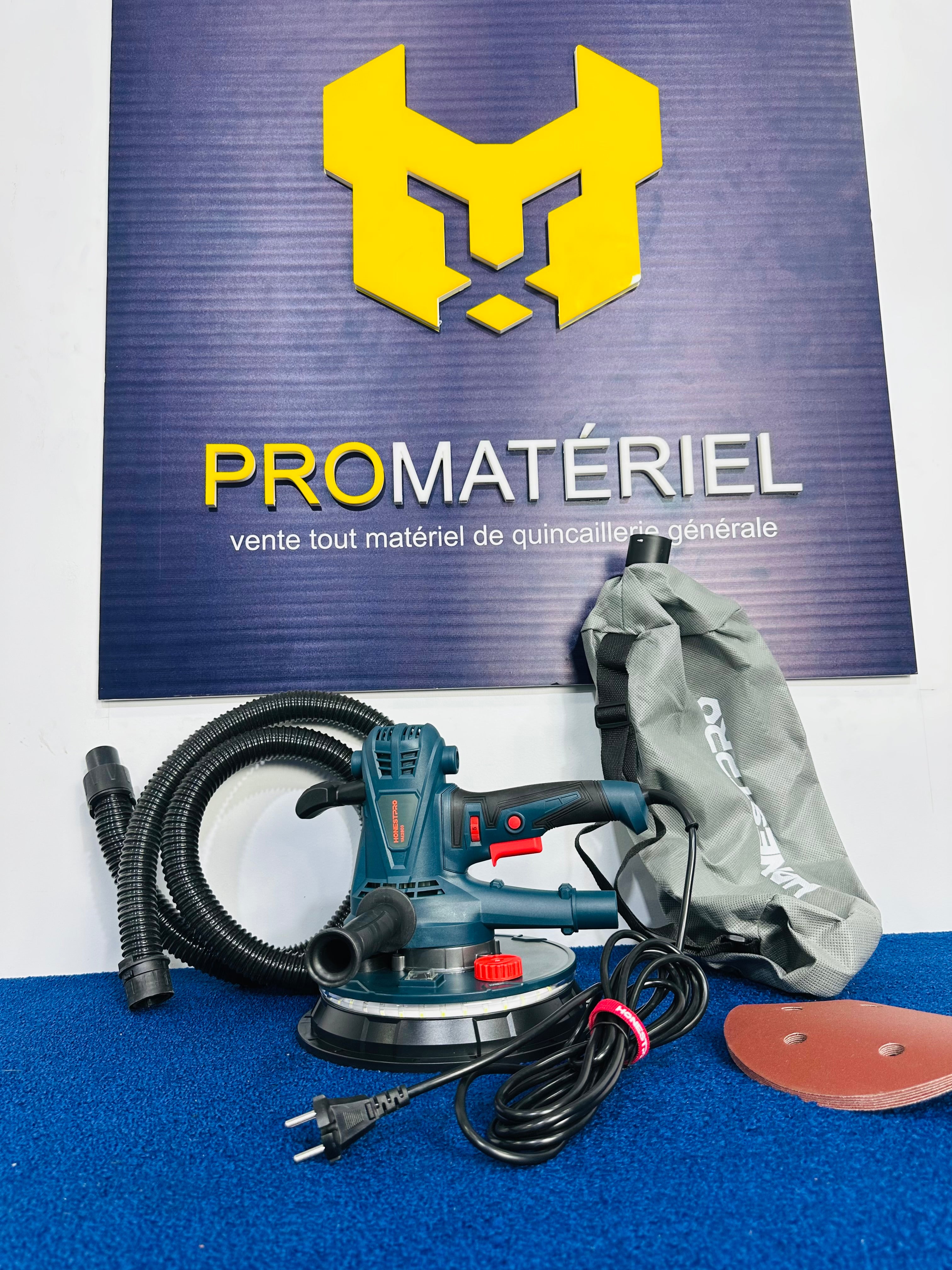 HONEST PRO-Ponceuse Rotative Orbital Murale 1200W 215mm YAE2803
