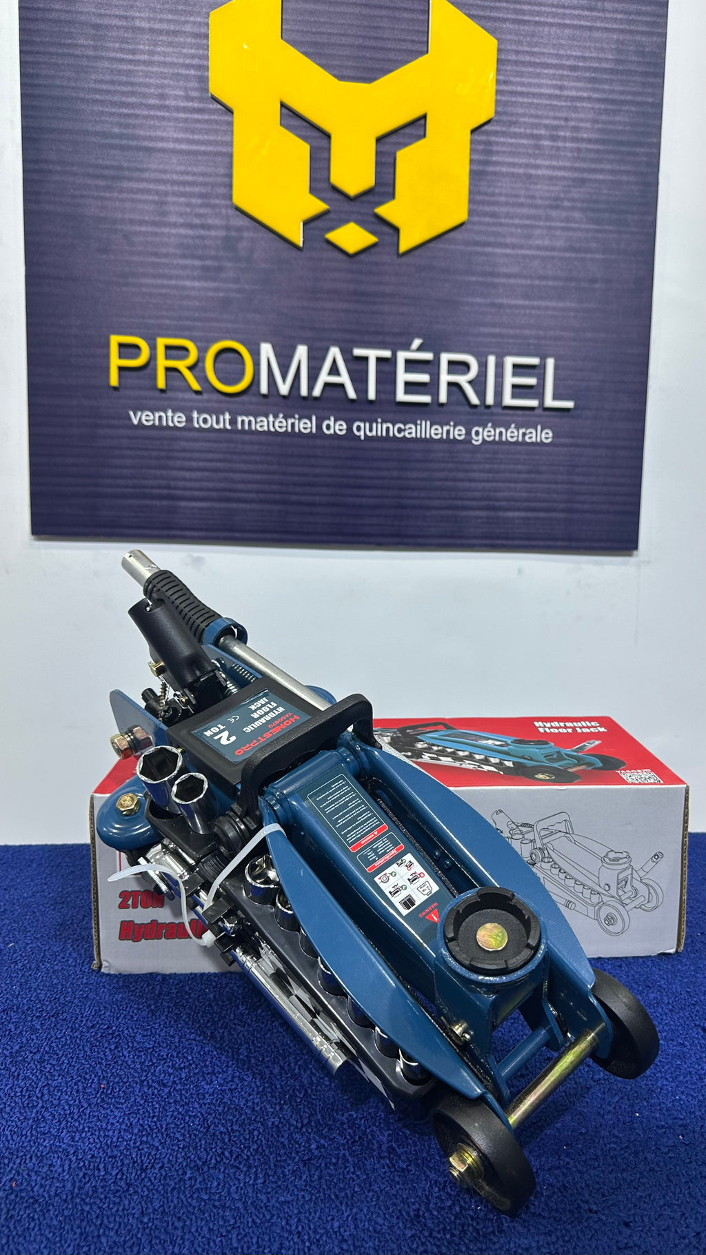 HONESTPRO - Cric hydraulique à chariot 2T YAS0870