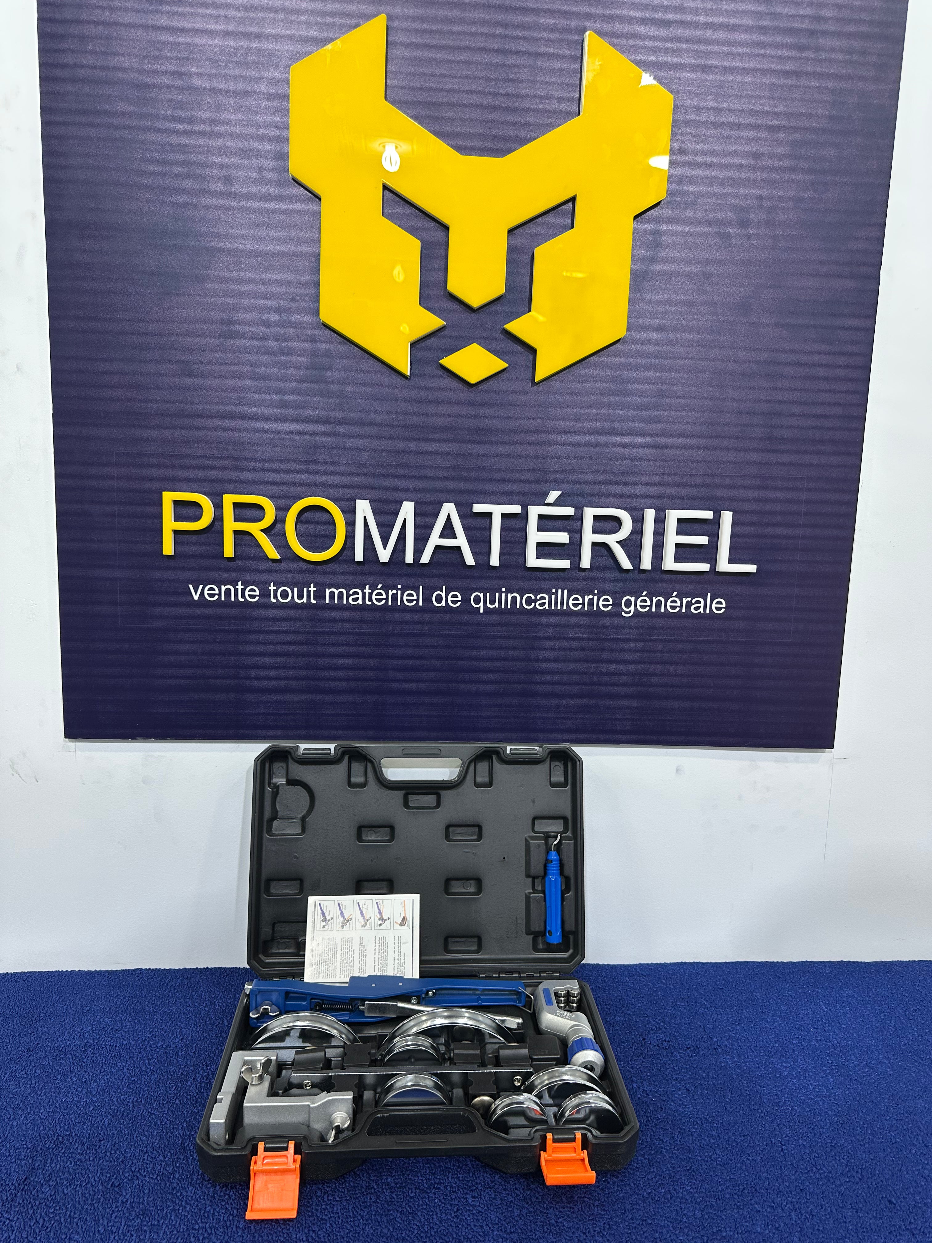 طقم احترافي لثني الأنابيب المعدنية