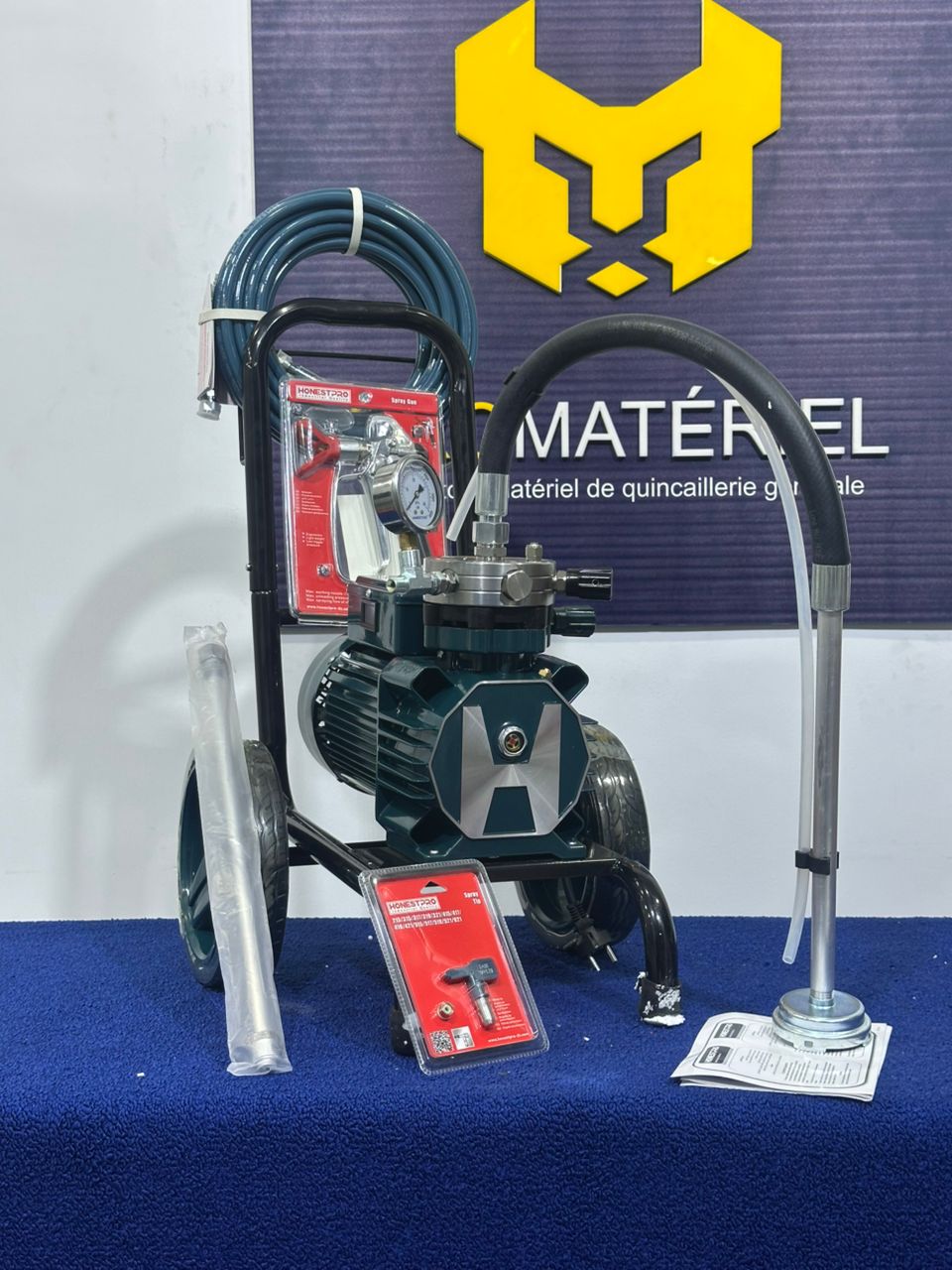 HONESTPRO - AIRLESS PULVERISATEUR DE PEINTURE 3500W YAE4720