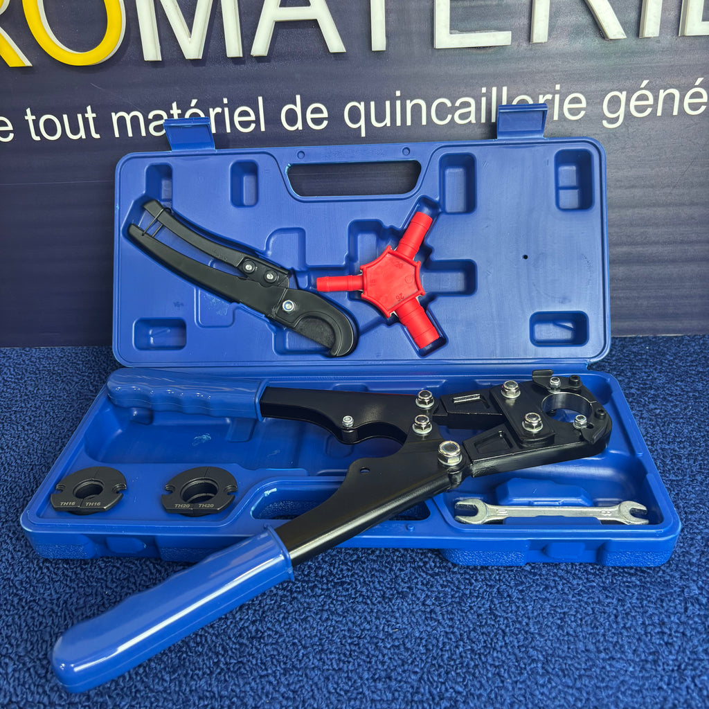 Pince à sertir multicouch et PEX
