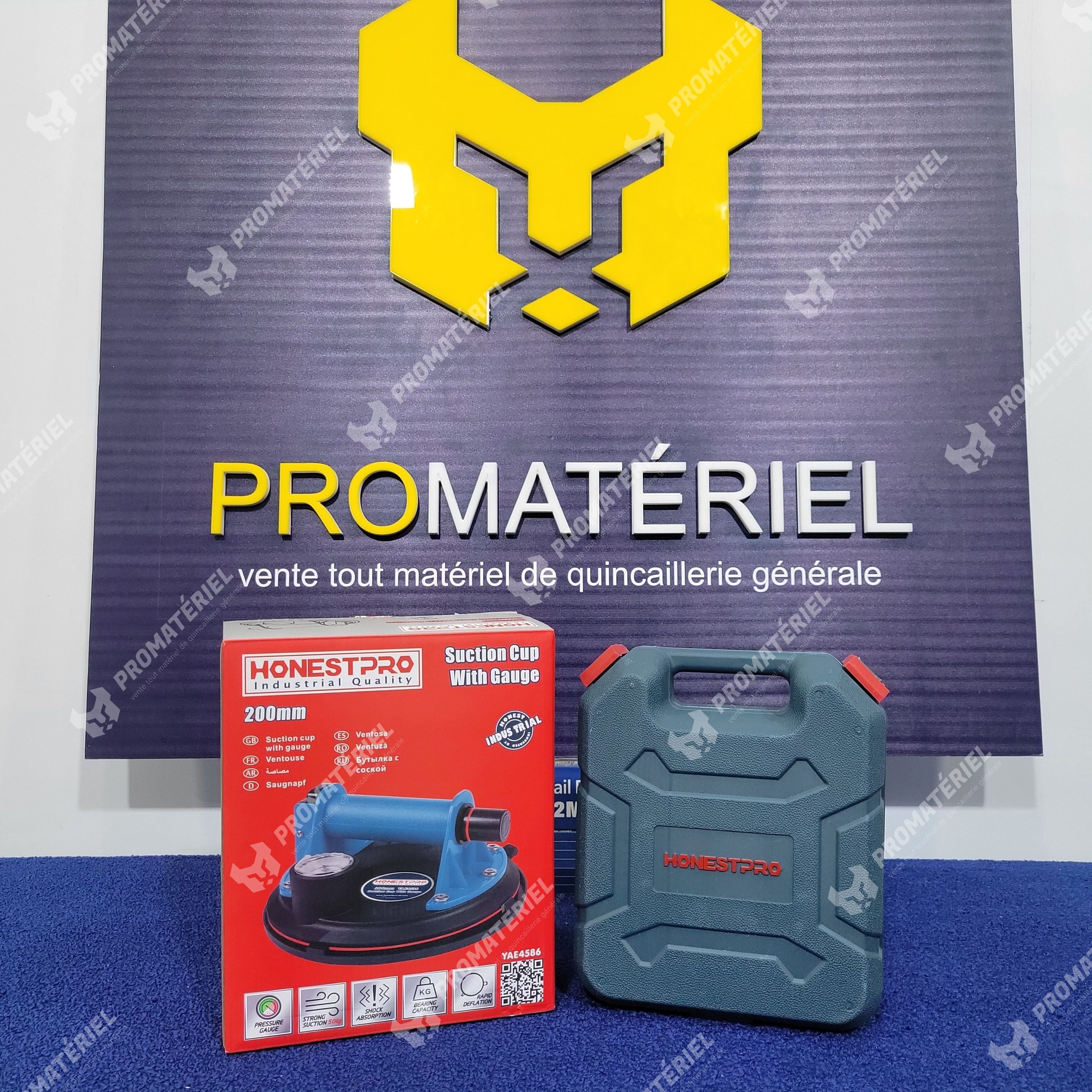 HONESTPRO - Ventouse a pompe manuelle 200mm YAE4586