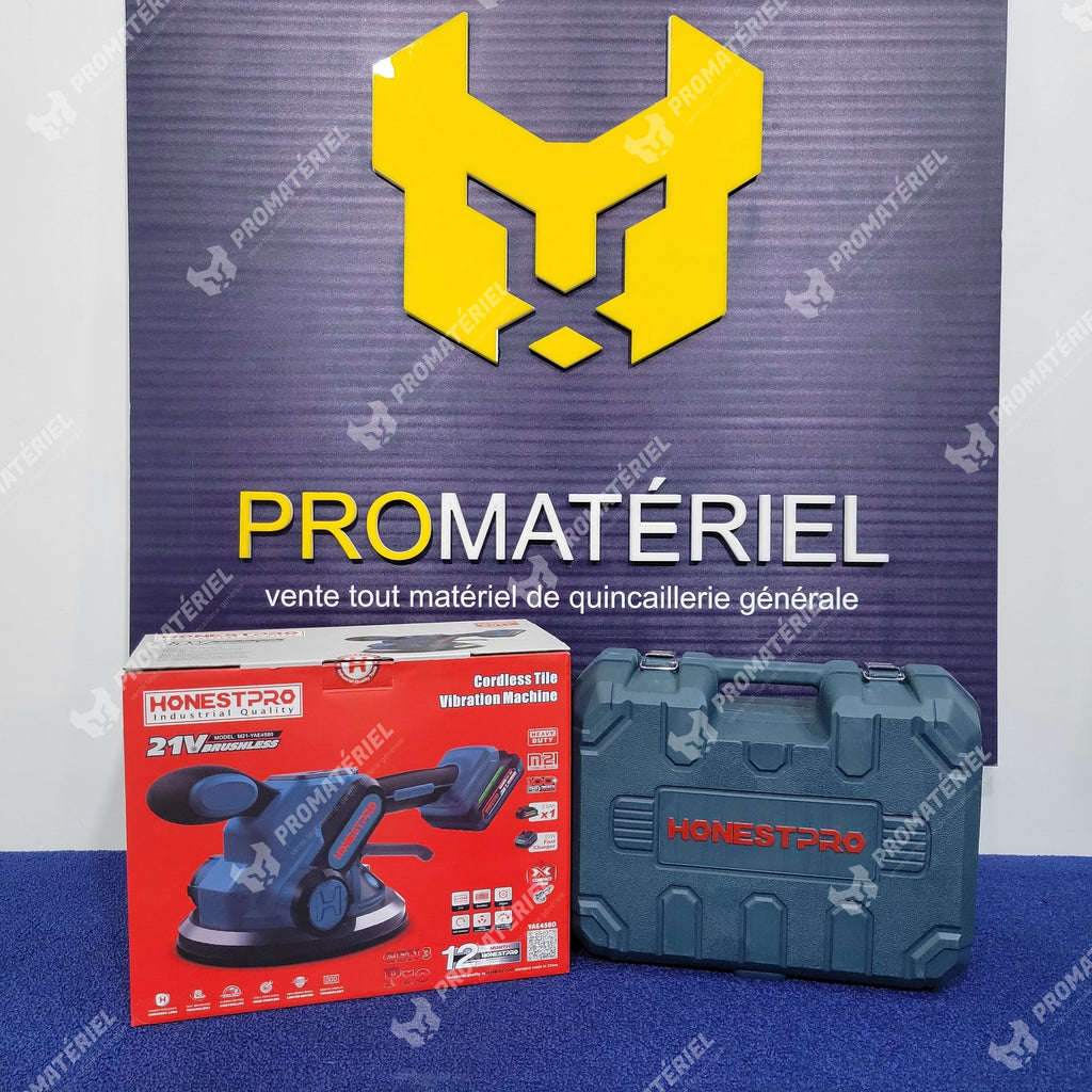 HONESTPRO - Ventouse Vibrante Sans-fil 1 Batterie 21V YAE4580