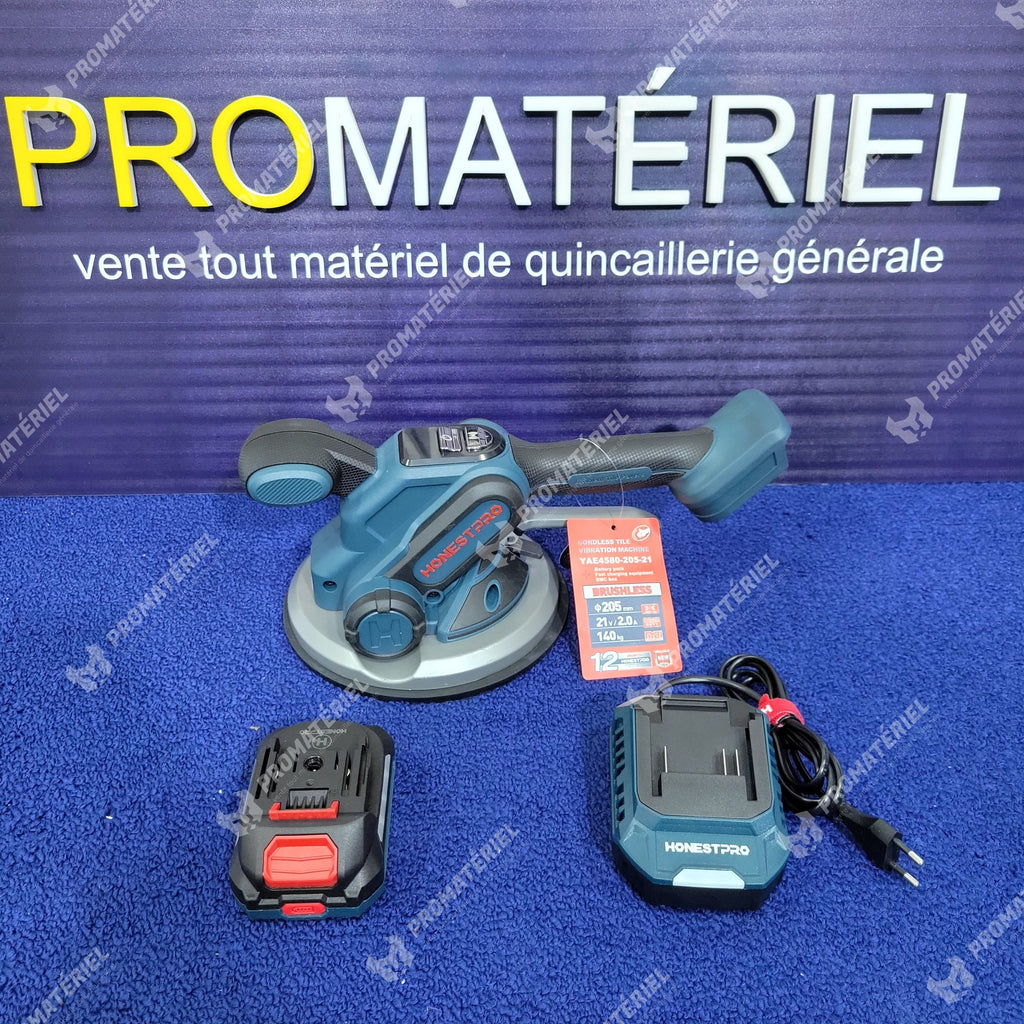 HONESTPRO - Ventouse Vibrante Sans-fil 1 Batterie 21V YAE4580
