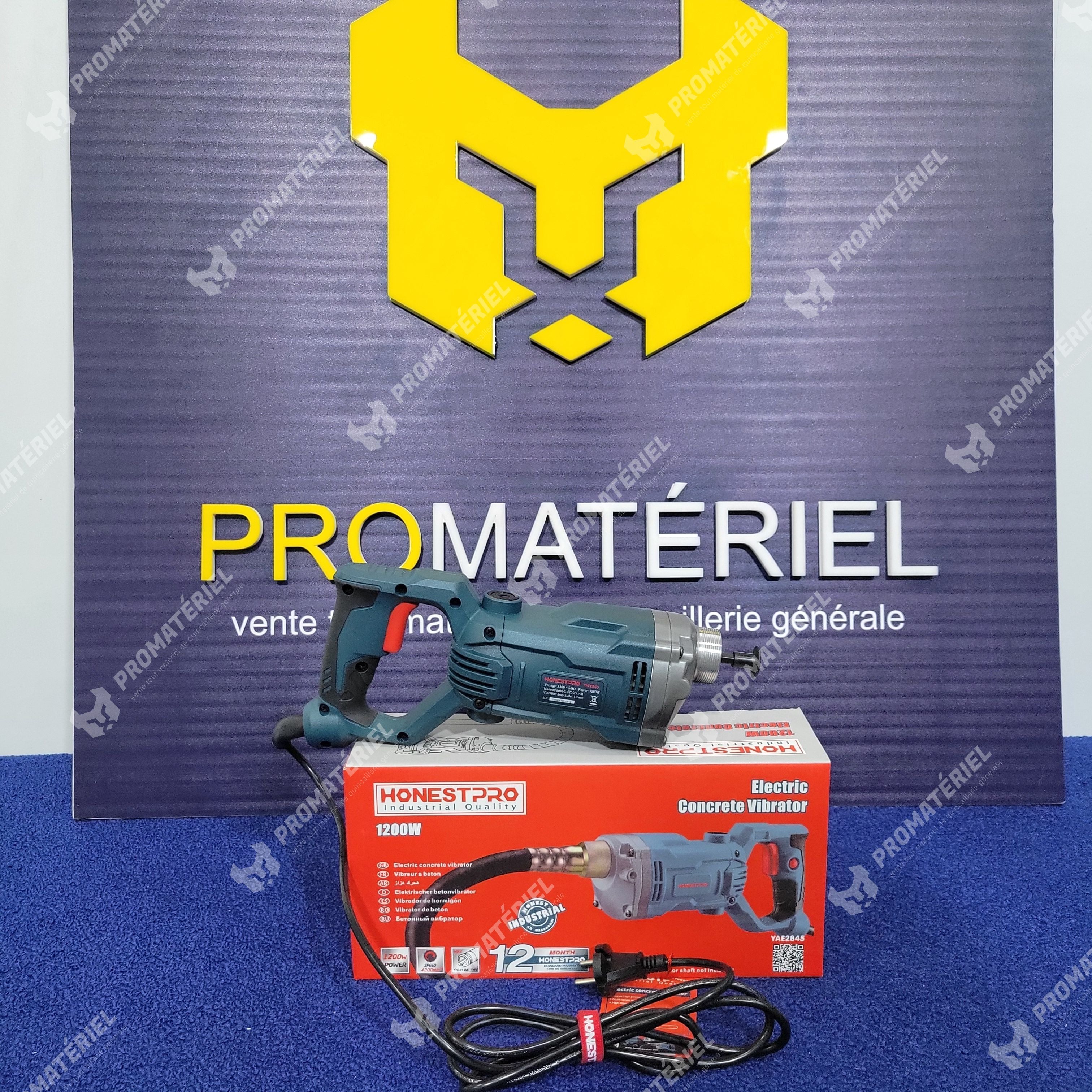 HONESTPRO - Vibreur Électrique 1200W (Sans flexible) YAE2845