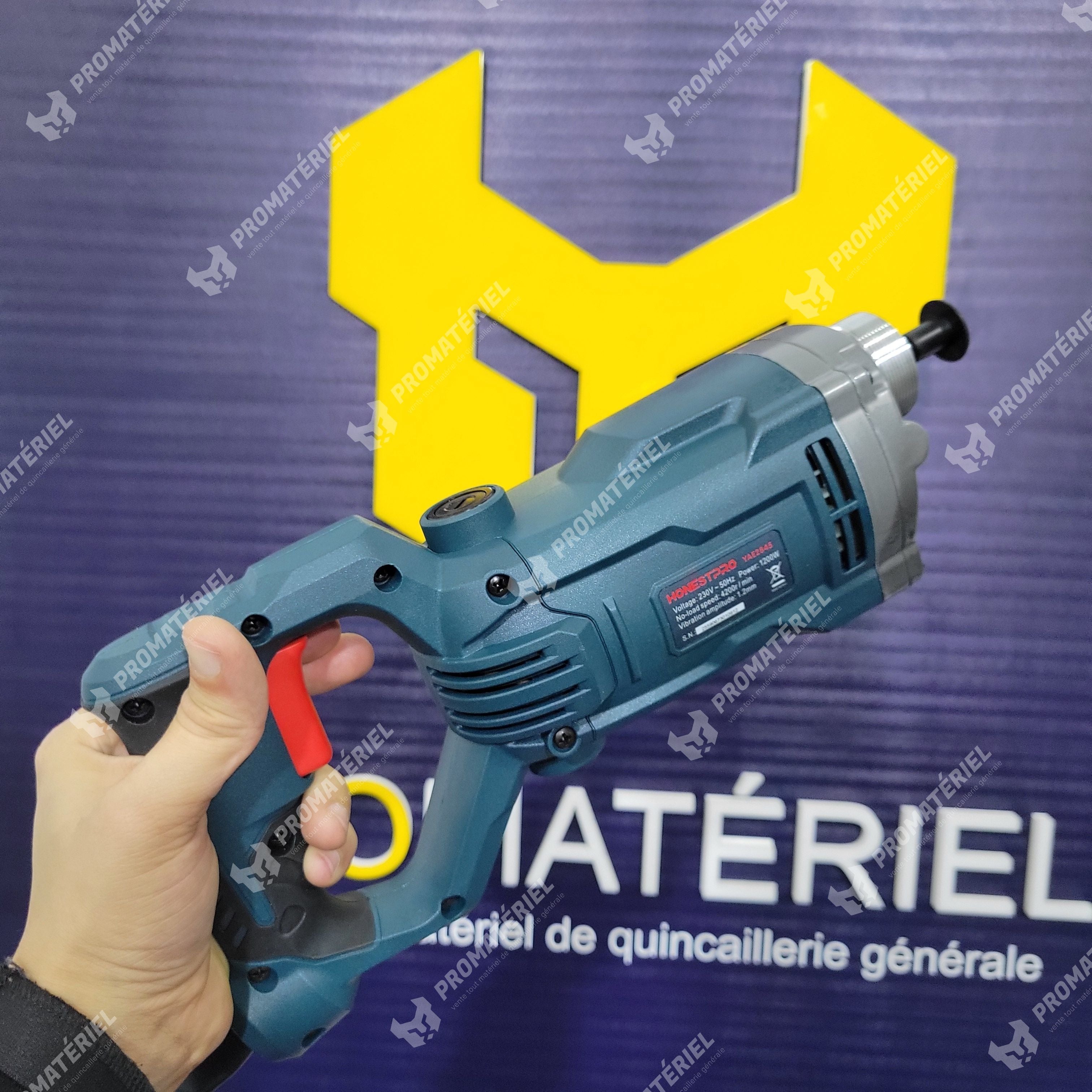 HONESTPRO - Vibreur Électrique 1200W (Sans flexible) YAE2845