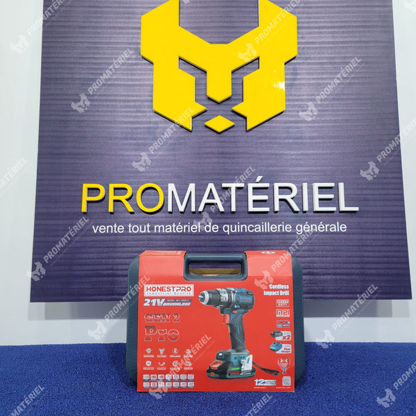 HONESTPRO - Visseuse Perceuse a percussion sans-fil YAE6111