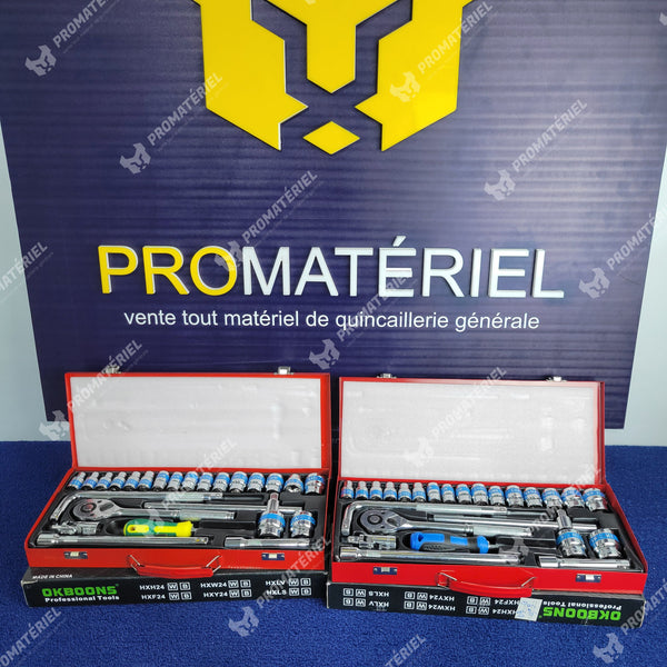 OKBOONS - Coffret de douilles 24 pcs CR-V