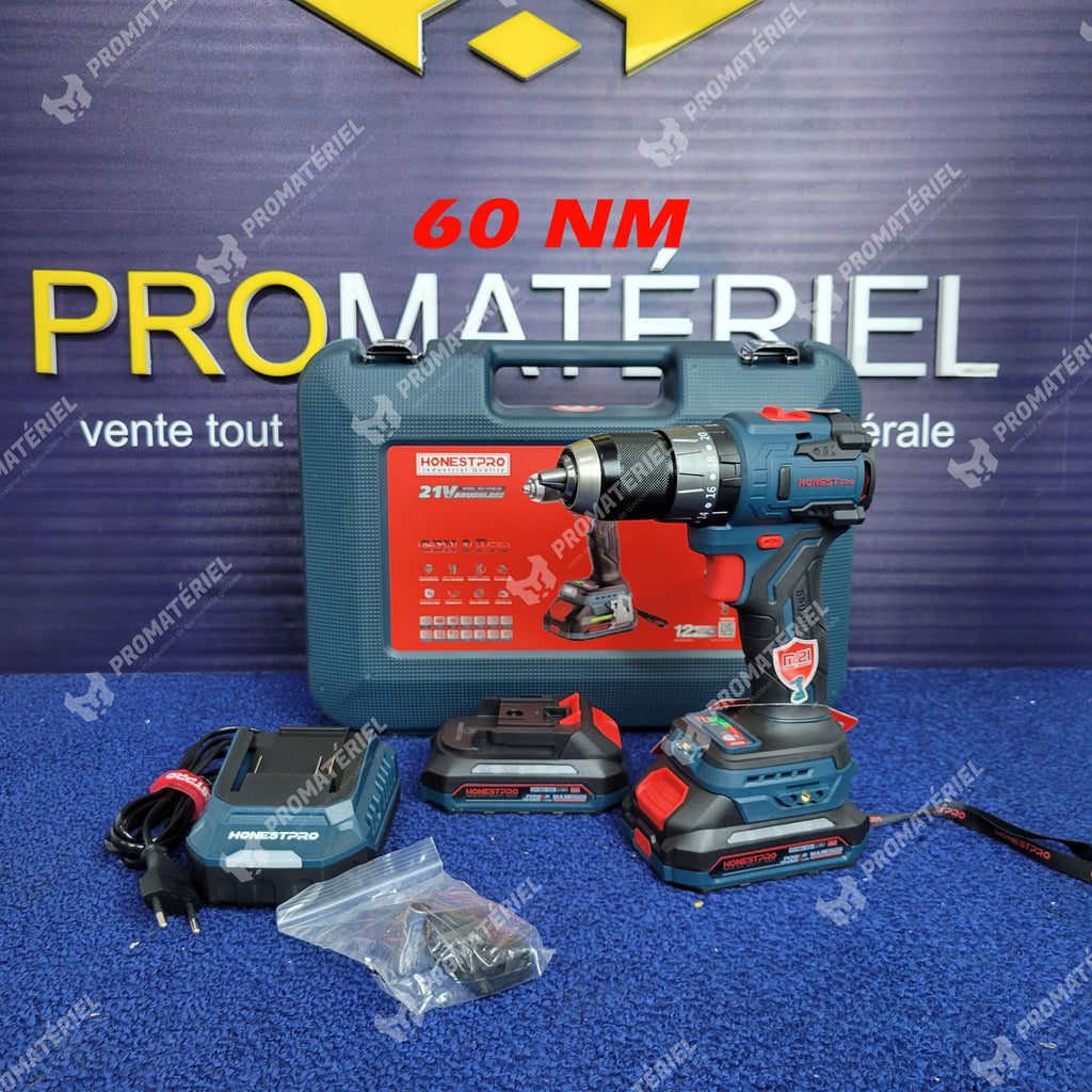 HONESTPRO - Visseuse brushless sans-fil (60-100-160)NM