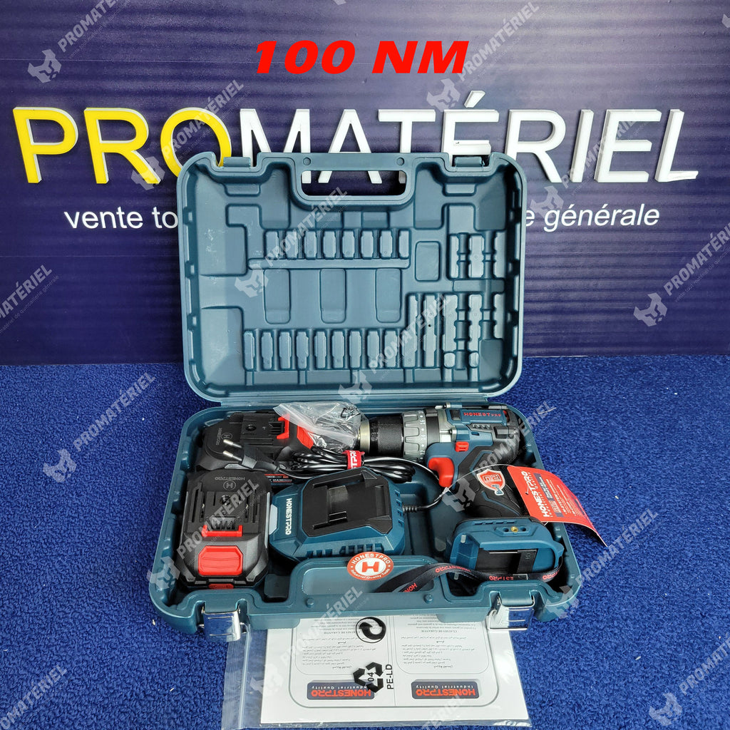 HONESTPRO - Visseuse brushless sans-fil (60-100-160)NM