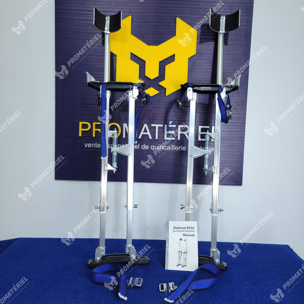 echasses reglables en aluminium