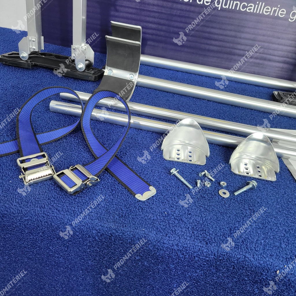 echasses reglables en aluminium