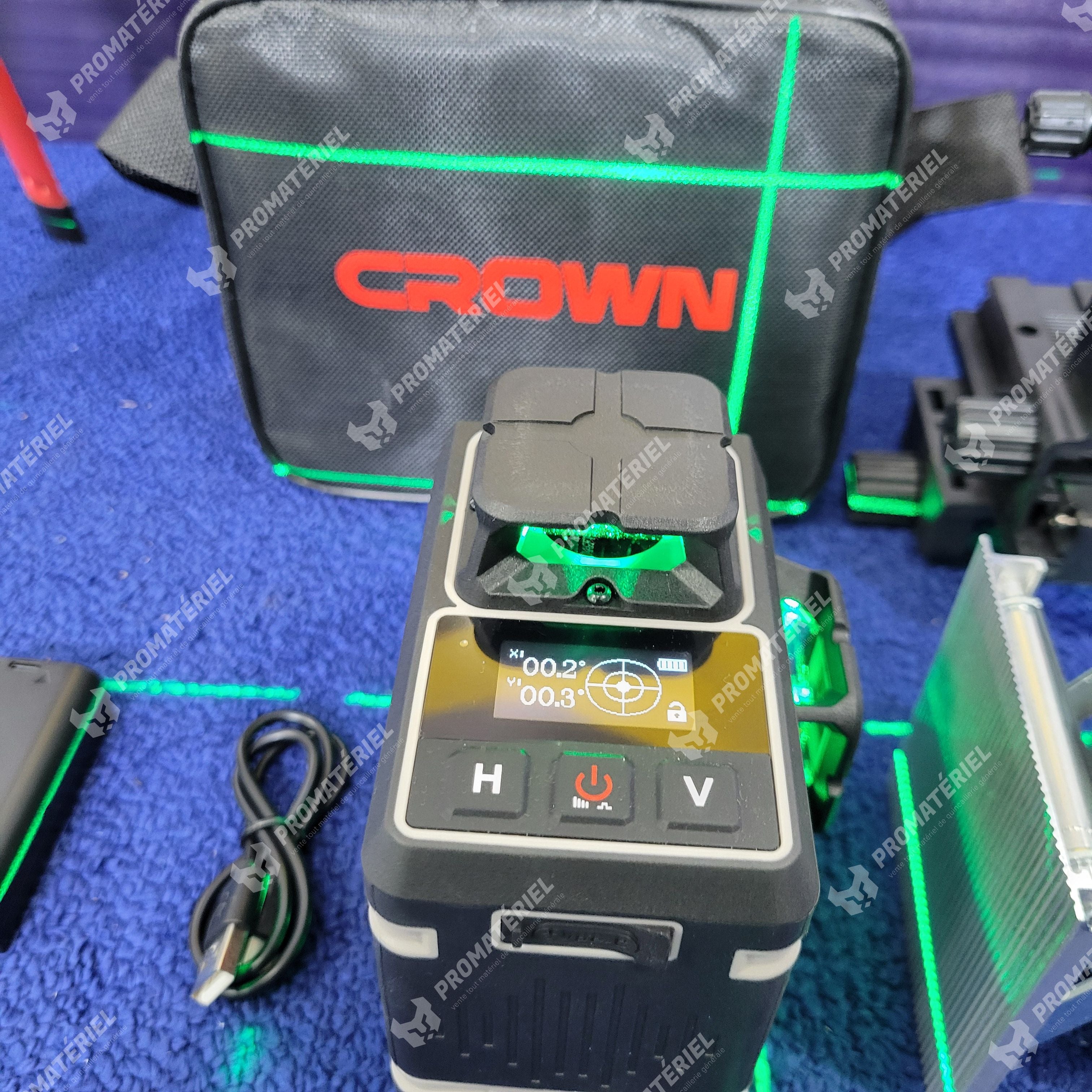 CROWN - Niveau laser 4D 16 Lines 30M