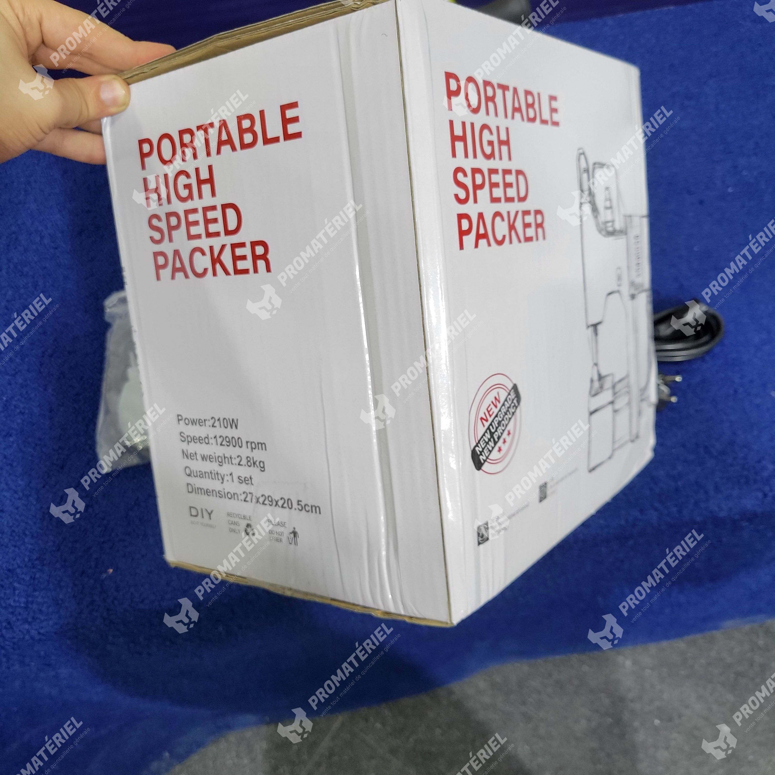 Machine a courde electrique pour sacs 210W