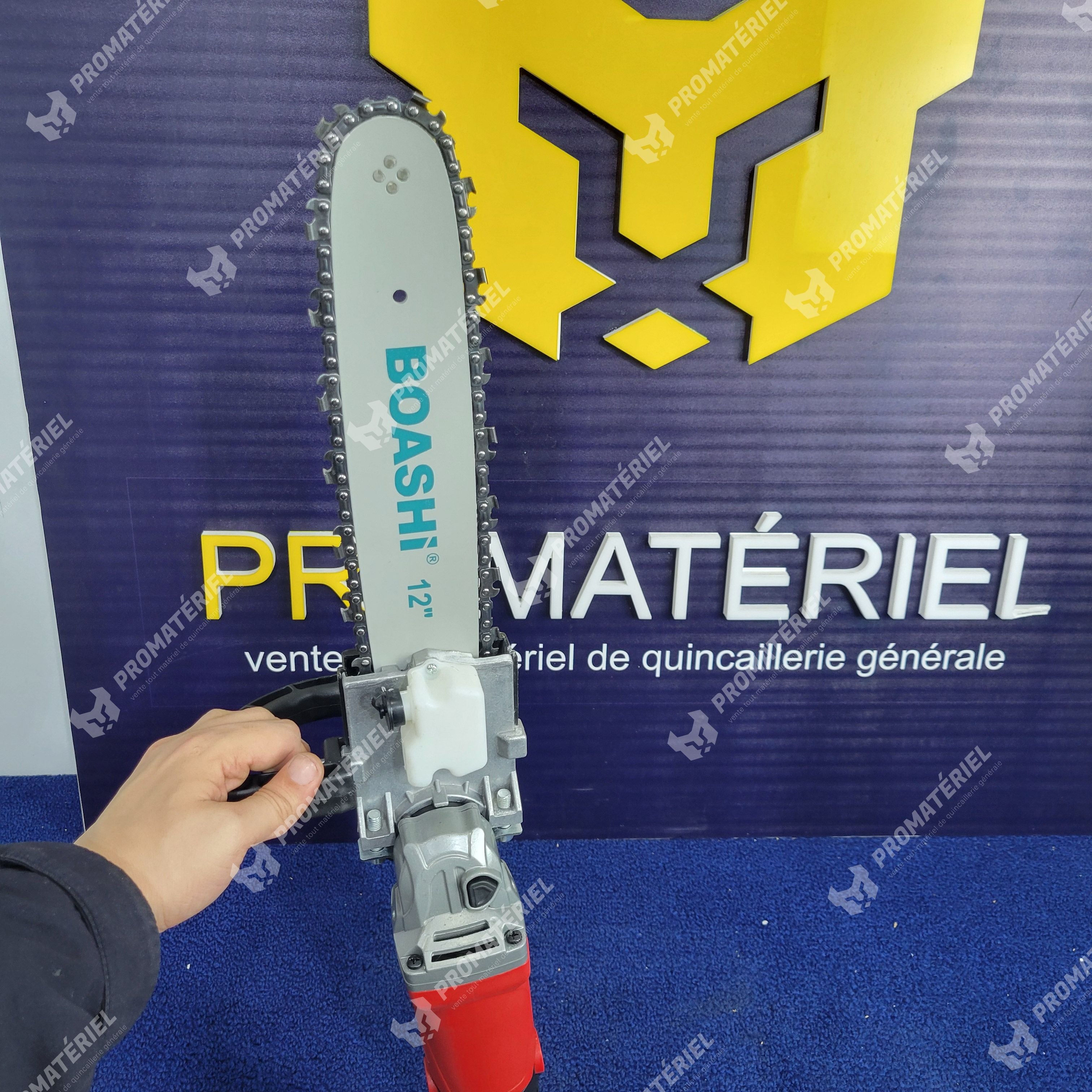 Adaptateur meuleuse scie à chain
