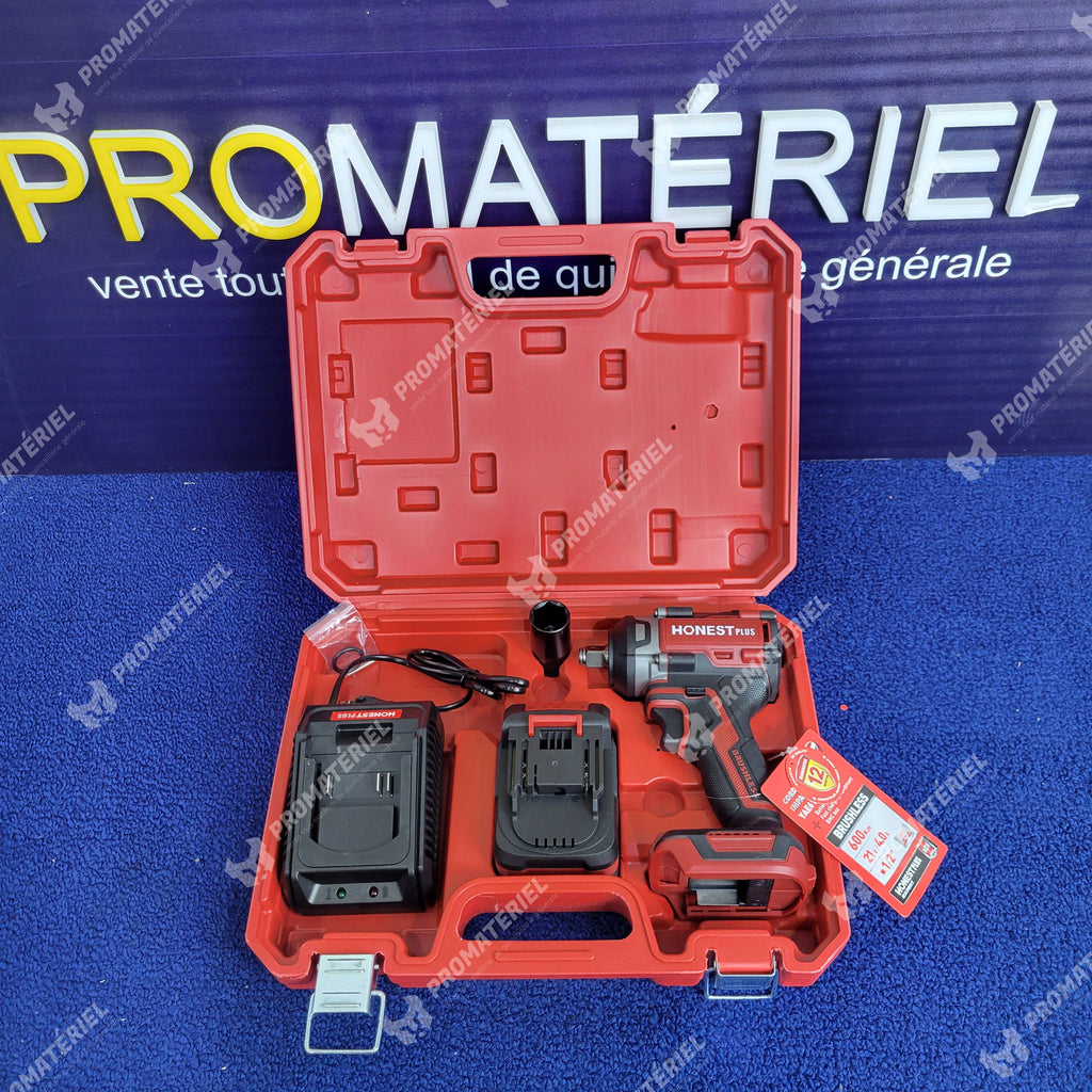 HONESTPLUS - Cle a chocs sans-fil brushless 600NM
