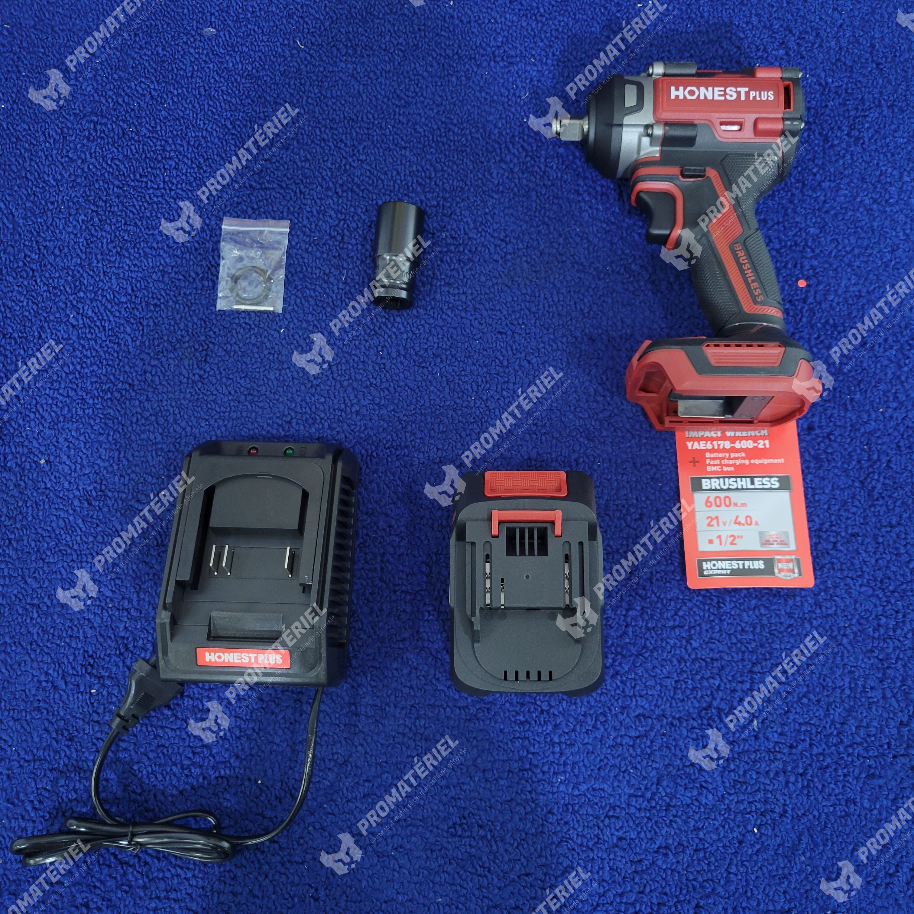HONESTPLUS - Cle a chocs sans-fil brushless 600NM