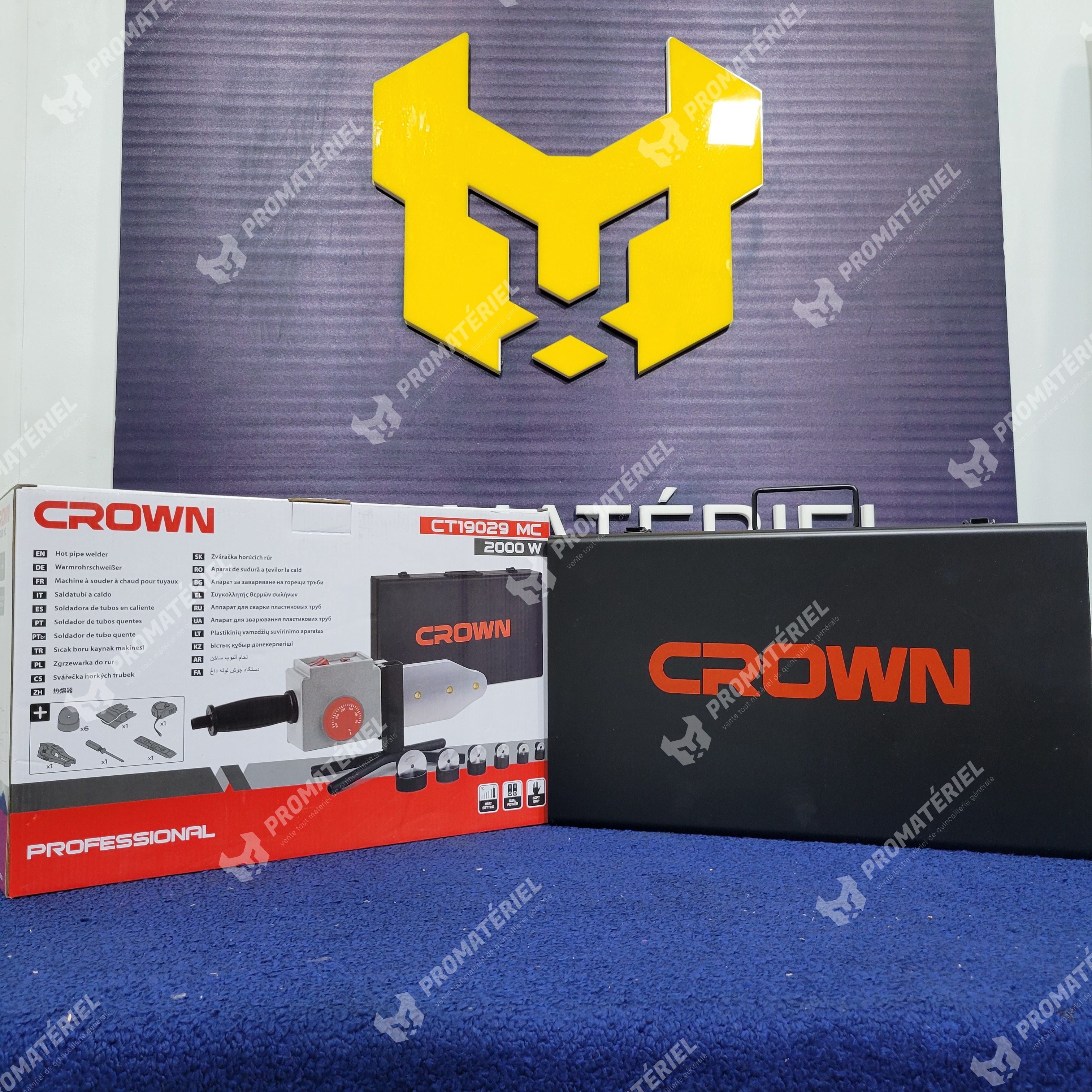 CROWN - Soudeuse PPR a chaud 2000W