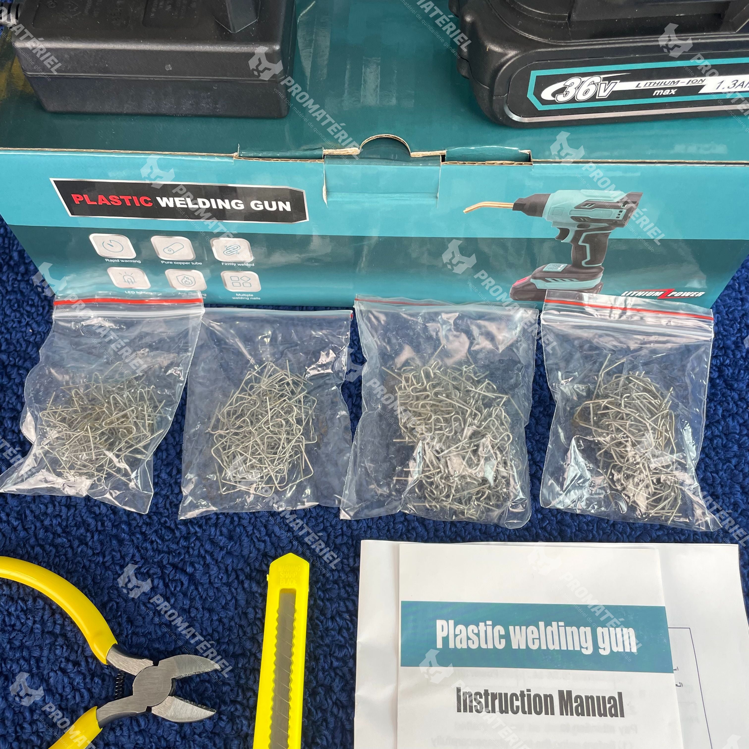 Kit réparation parchok plastique / soudeuse plastique